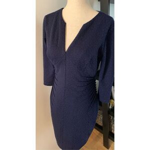 Andrianna papell blue work dress size 2p